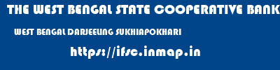 THE WEST BENGAL STATE COOPERATIVE BANK  WEST BENGAL DARJEELING SUKHIAPOKHARI   ifsc code
